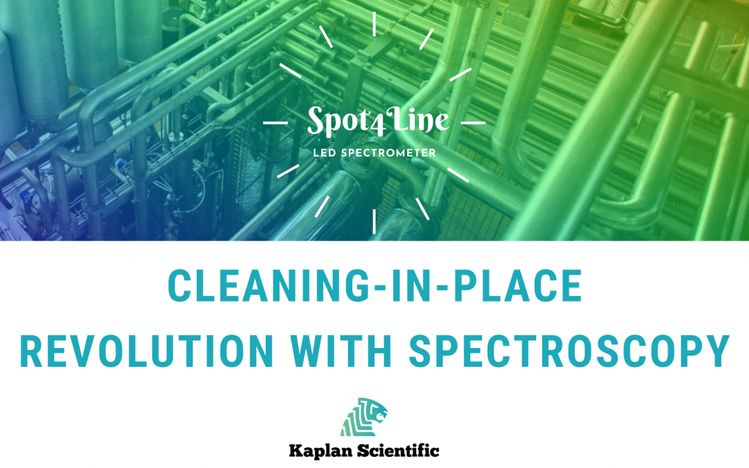 Cleaning-In-Place (CIP) Revolution by Spectroscopy